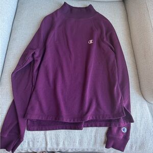 Champion Women's Mockneck Sweatshirt